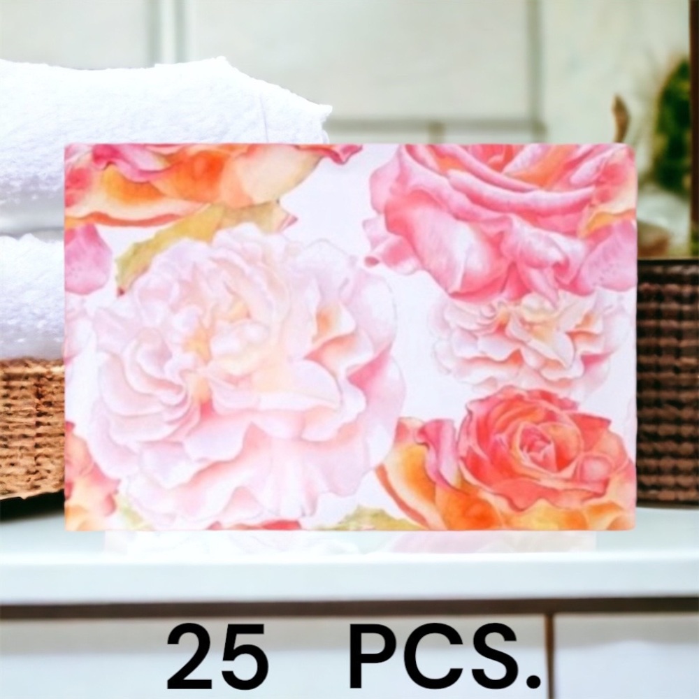 ❗️ONLY 1 Left ❗️25 10X13 Watercolor Roses Poly Mailers - Picture 4 of 10